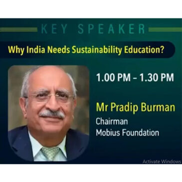 Why India Needs Sustainability Education? | In conversation with Mr Pradip Burman