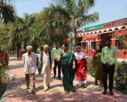 Pradip Burman Inaugurated Public Library and Sewing Training Center for Women in Village Shivaaya in Uttar Pradesh under the initiative Sundesh 2