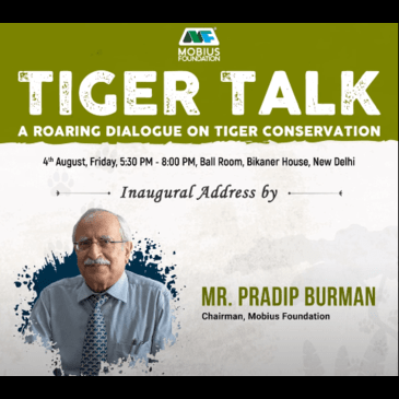 Pradip Burman’s Message on Population and Wildlife during “Tiger Talk”